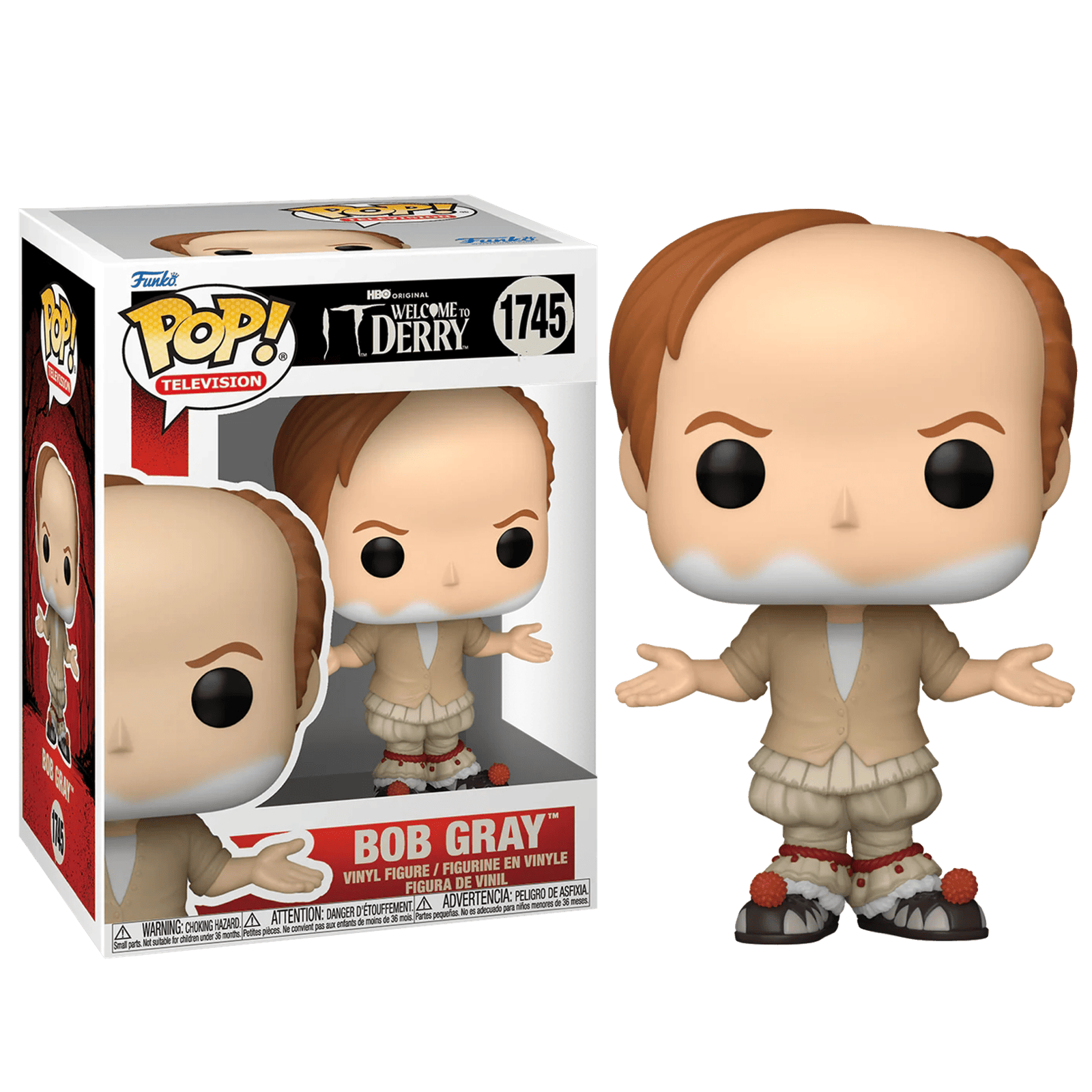 Фигурка Funko POP! It: Welcome to Derry - Bob Gray 86676 (1746) Роберт (Боб) Грей — фото 1