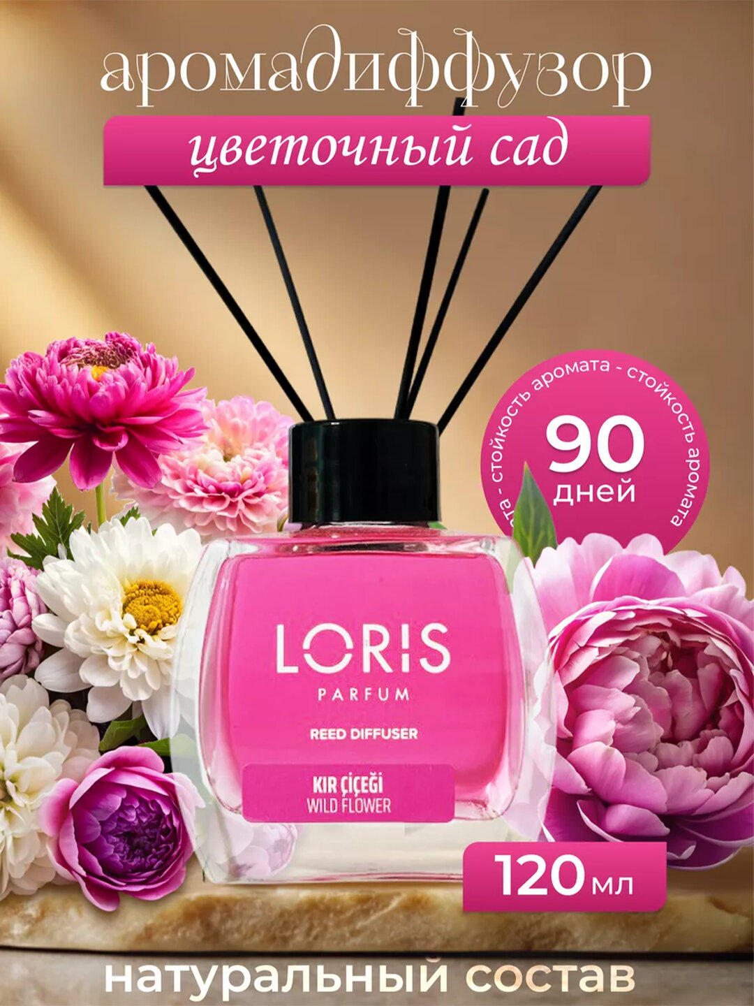 Освежитель воздуха LORIS, для дома, офиса, универсальный, аромат манго, 120 мл — фото 1