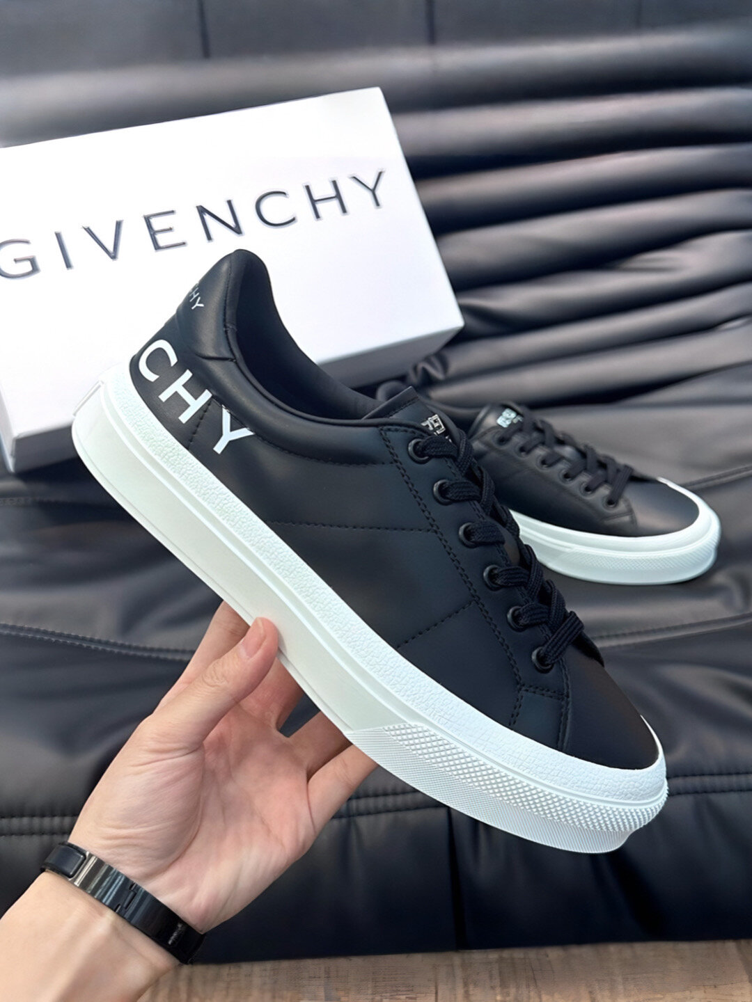 Кроссовки , размер 44, ченый/белый — фото 1