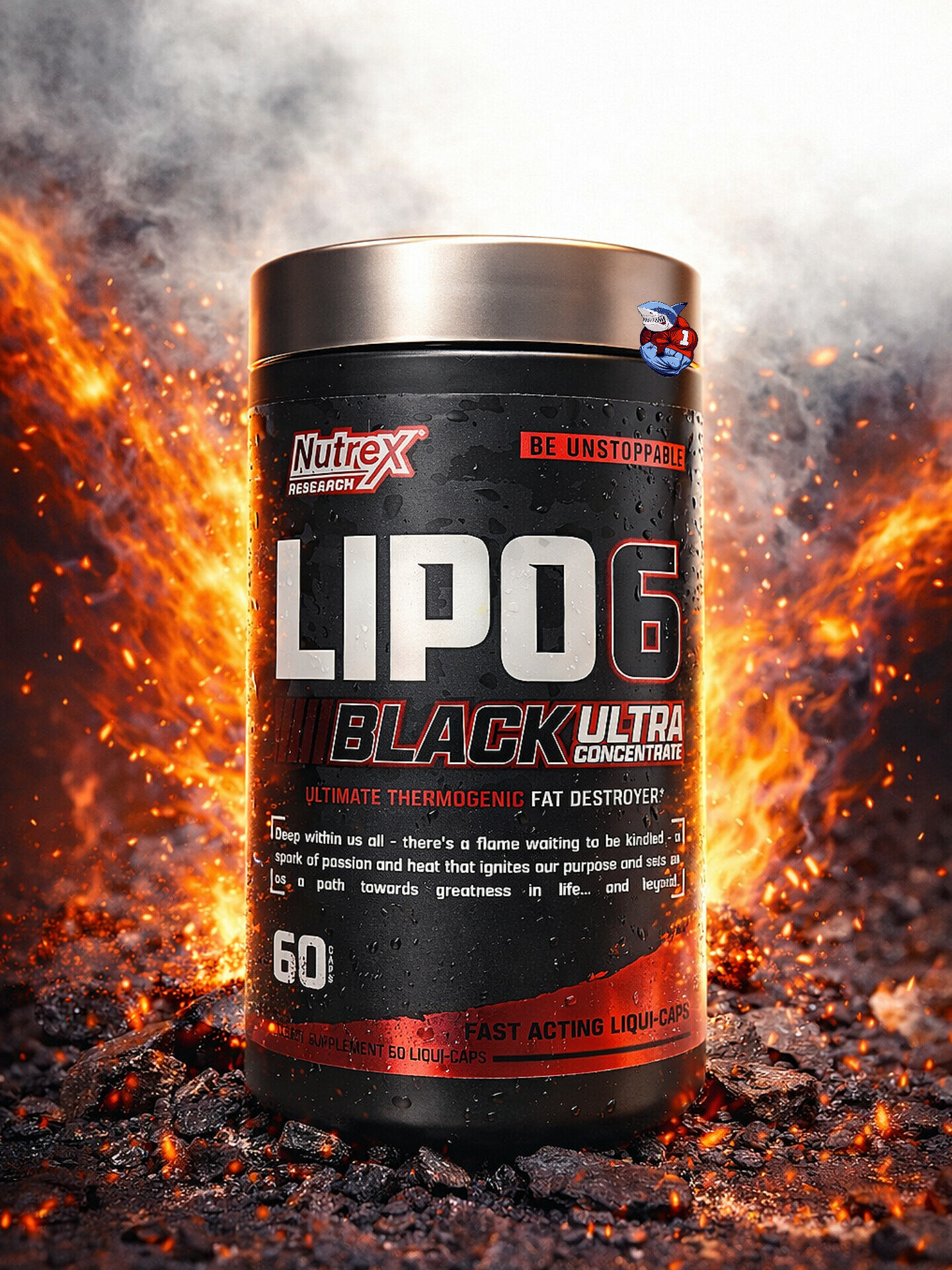 Lipo 6 Ultra Concentrate от Nutrex. Липо 60 капсул сжигатель жира.