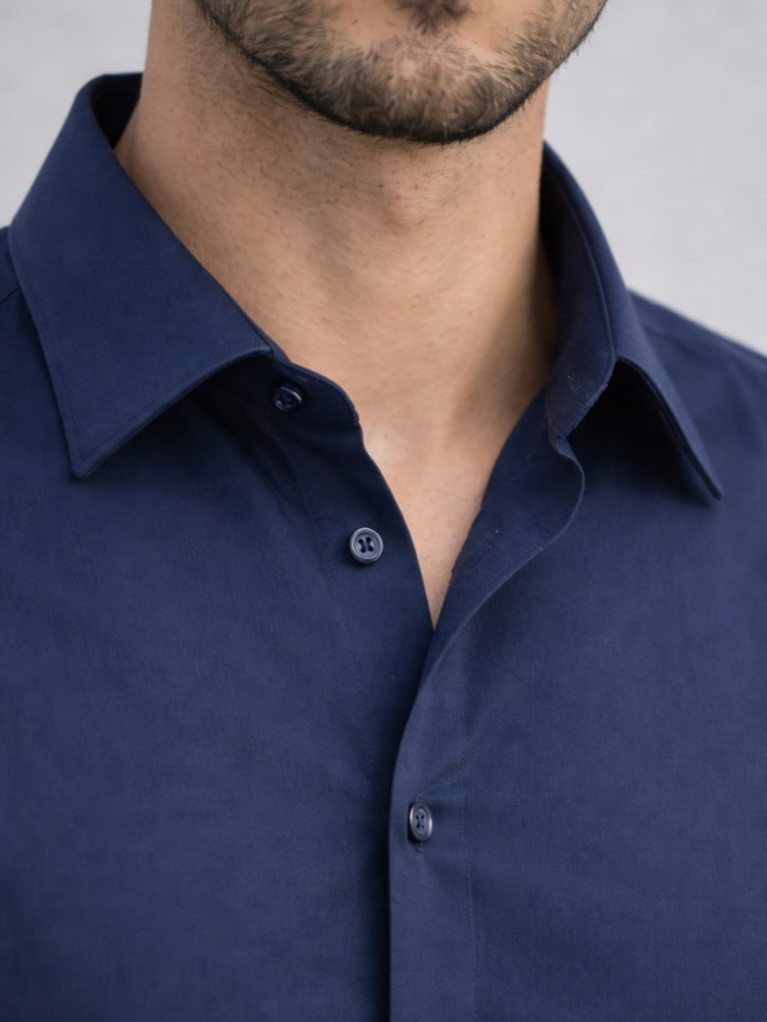 Рубашка  1, размер 2XL, синий — фото 1