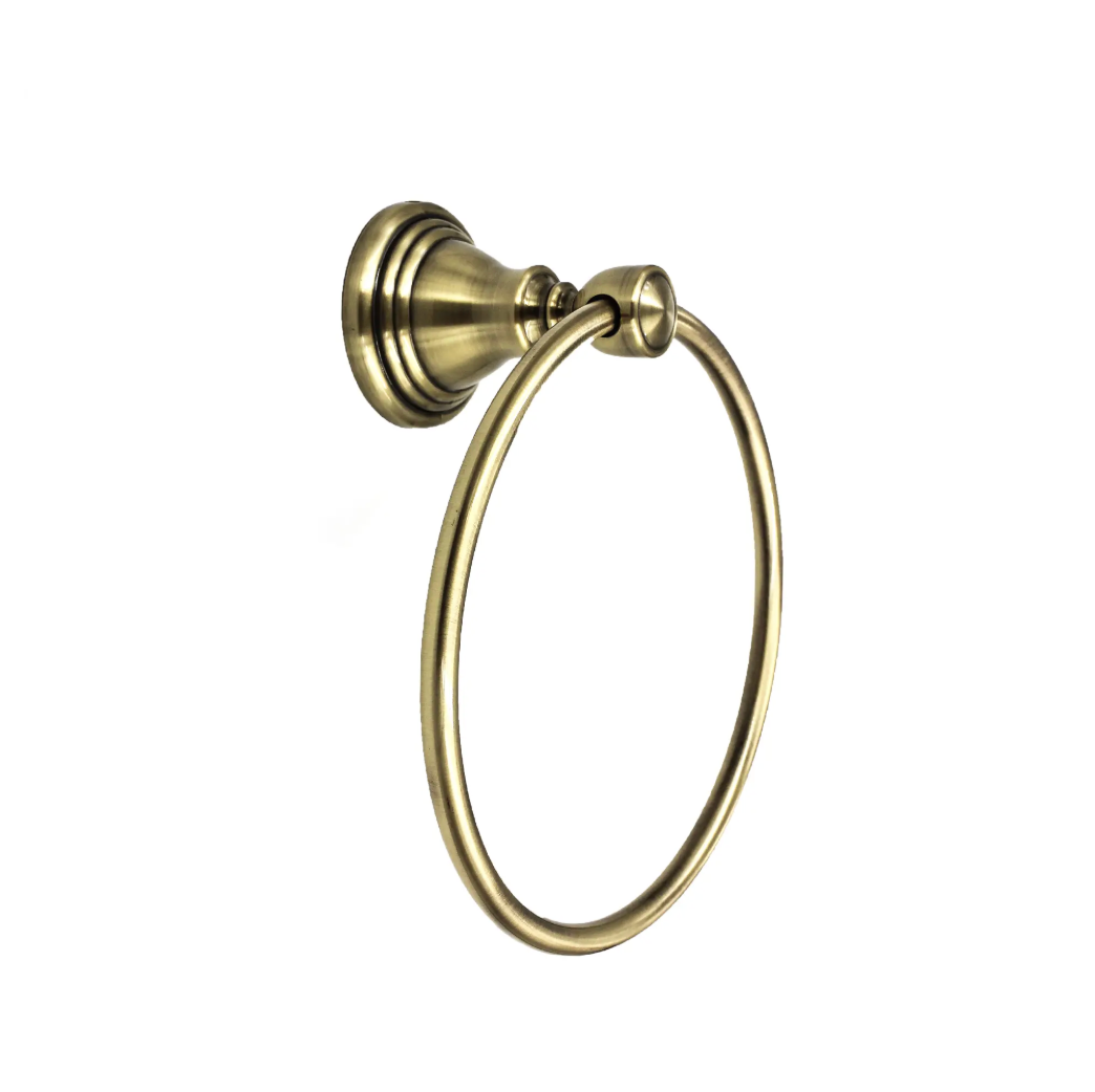 Полотенцедержатель Bath Plus Bronx Gold, сталь, с винтовым креплением, цвет золото