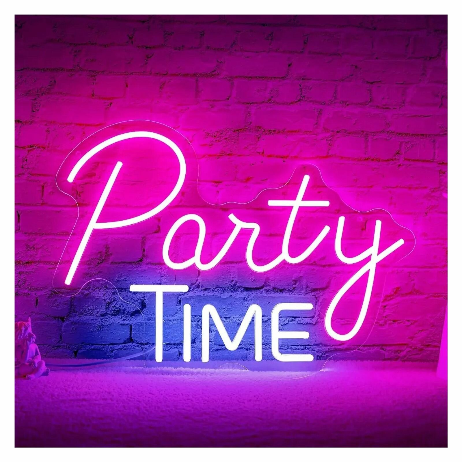 Party Time Декор Неоновой Вывески 40смx27см
