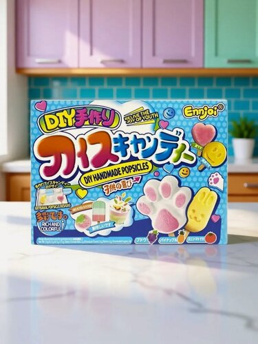 Изображение товара Сладкий набор для детей "Сделай сам: Popsicles Фруктовый лёд Guandong Lefen" 23 г, Китай