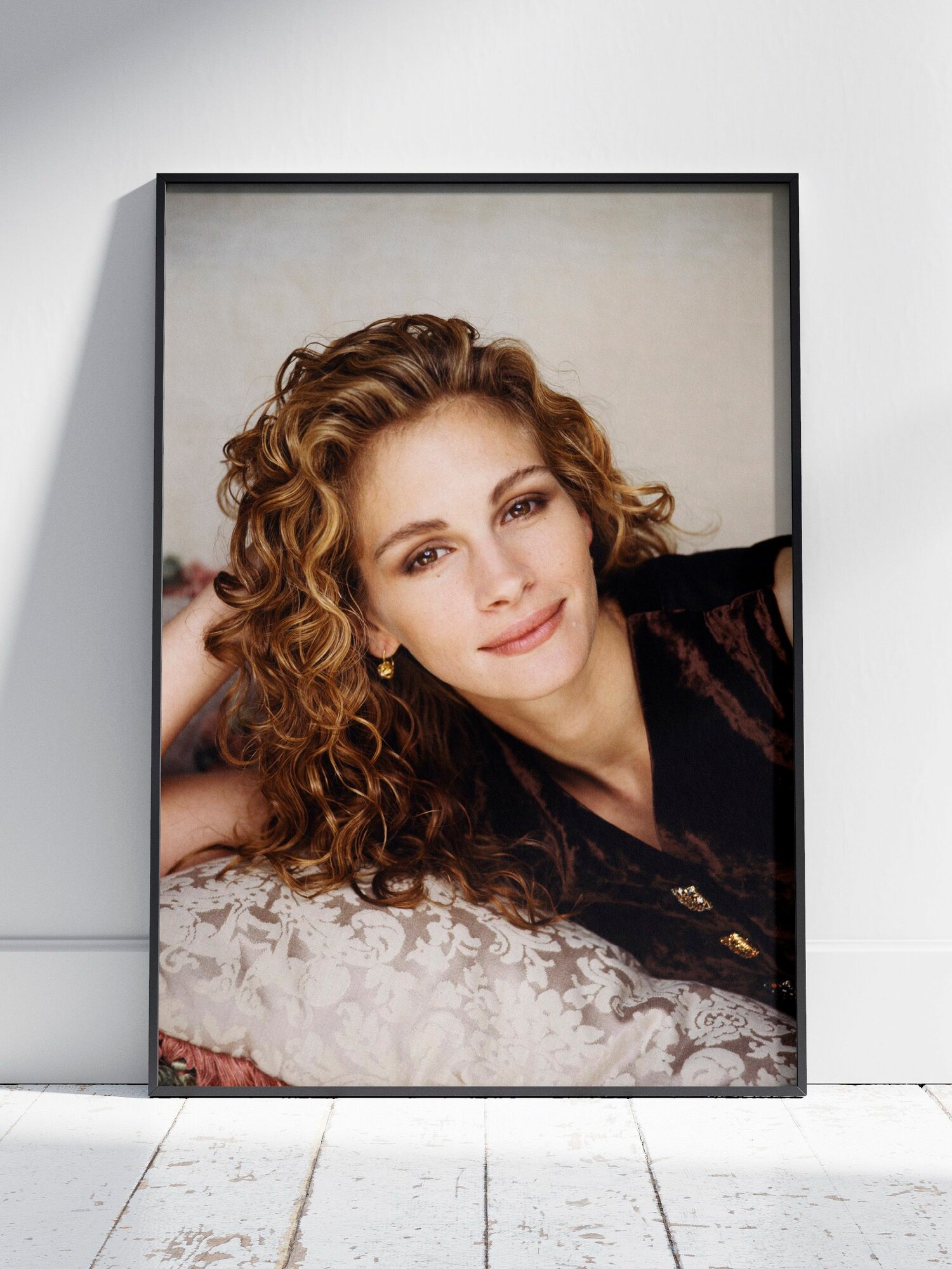 Плакат на стену для интерьера Джулия Робертс (Julia Roberts 7) - Постер по актеру фильма, кино, сериала формата A4 (21x30 см)
