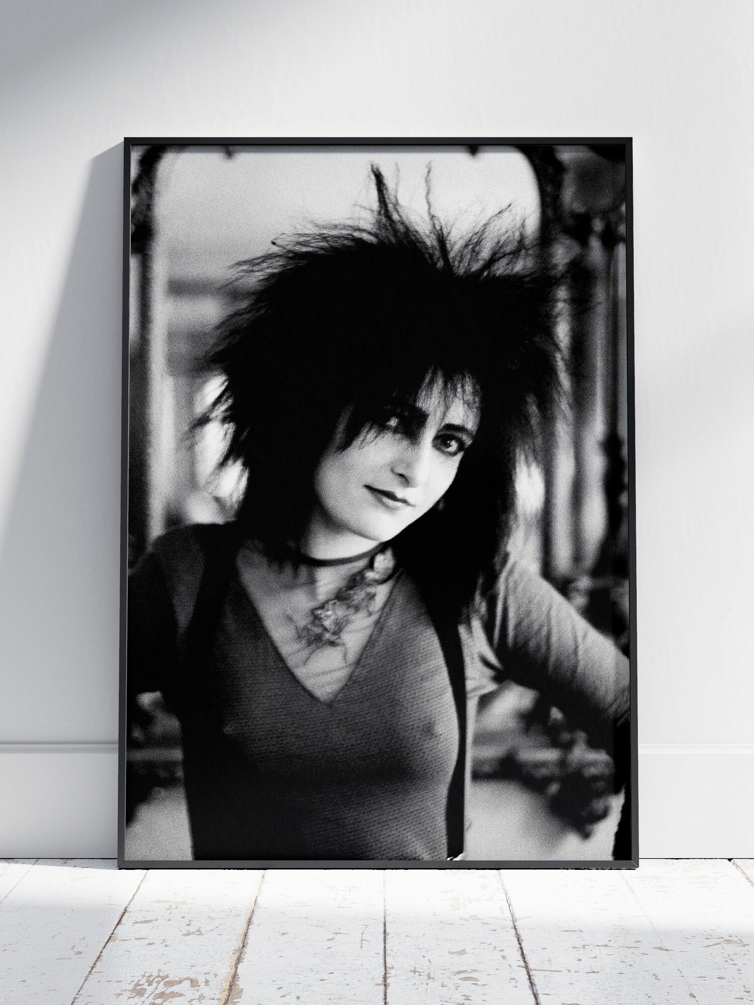 Плакат на стену для интерьера Сьюзи и Баньши (Сьюзи Сью - Siouxsie Sioux 2) - Постер по музыке и артисту формата A4 (21x30 см)