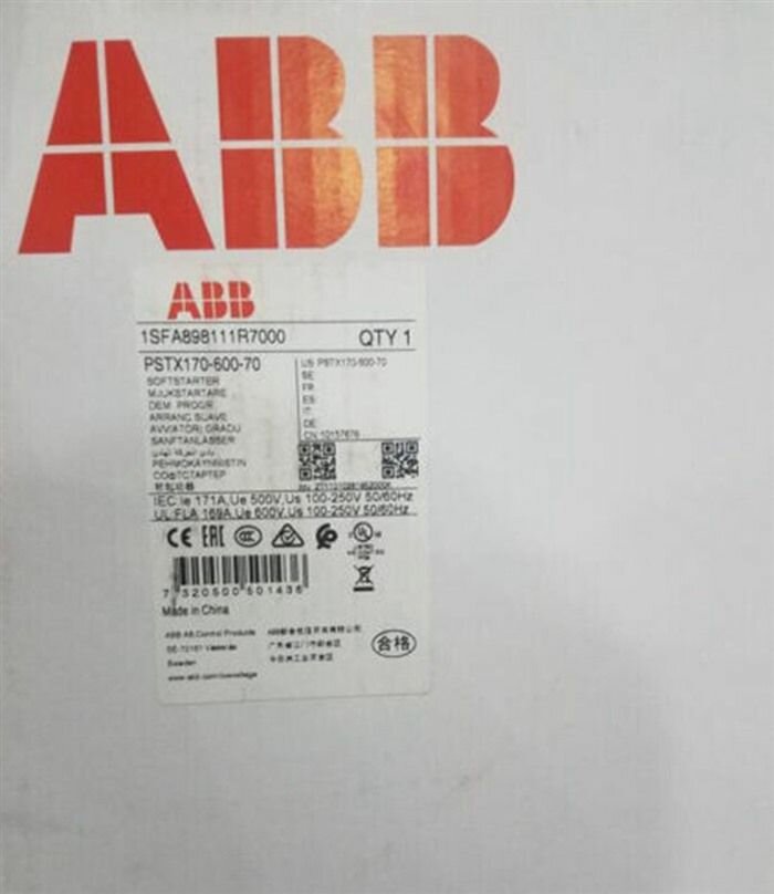 Модуль ABB Soft Starter PSTX170-600-70