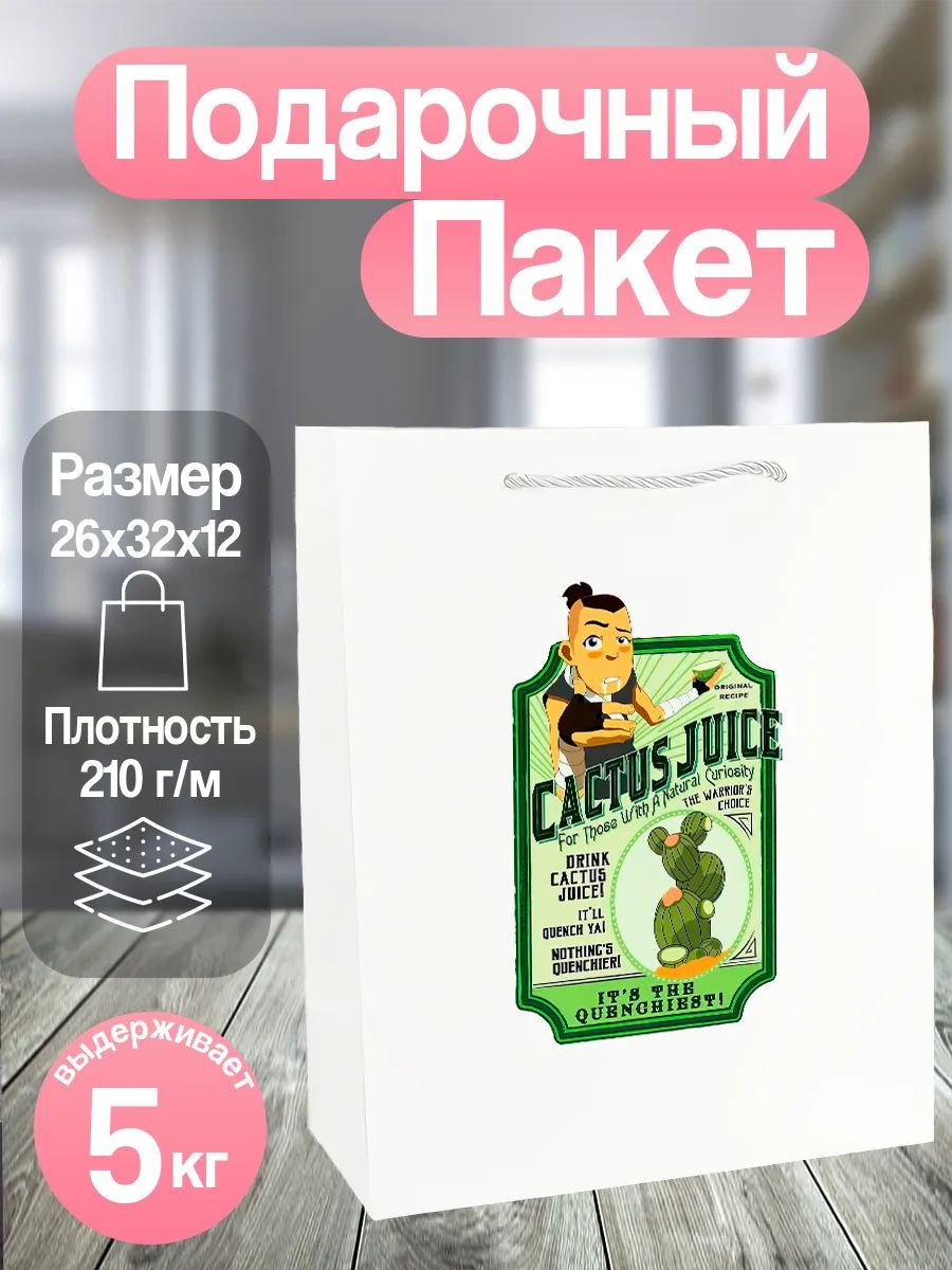Пакет подарочный Аватар легенда об аанге