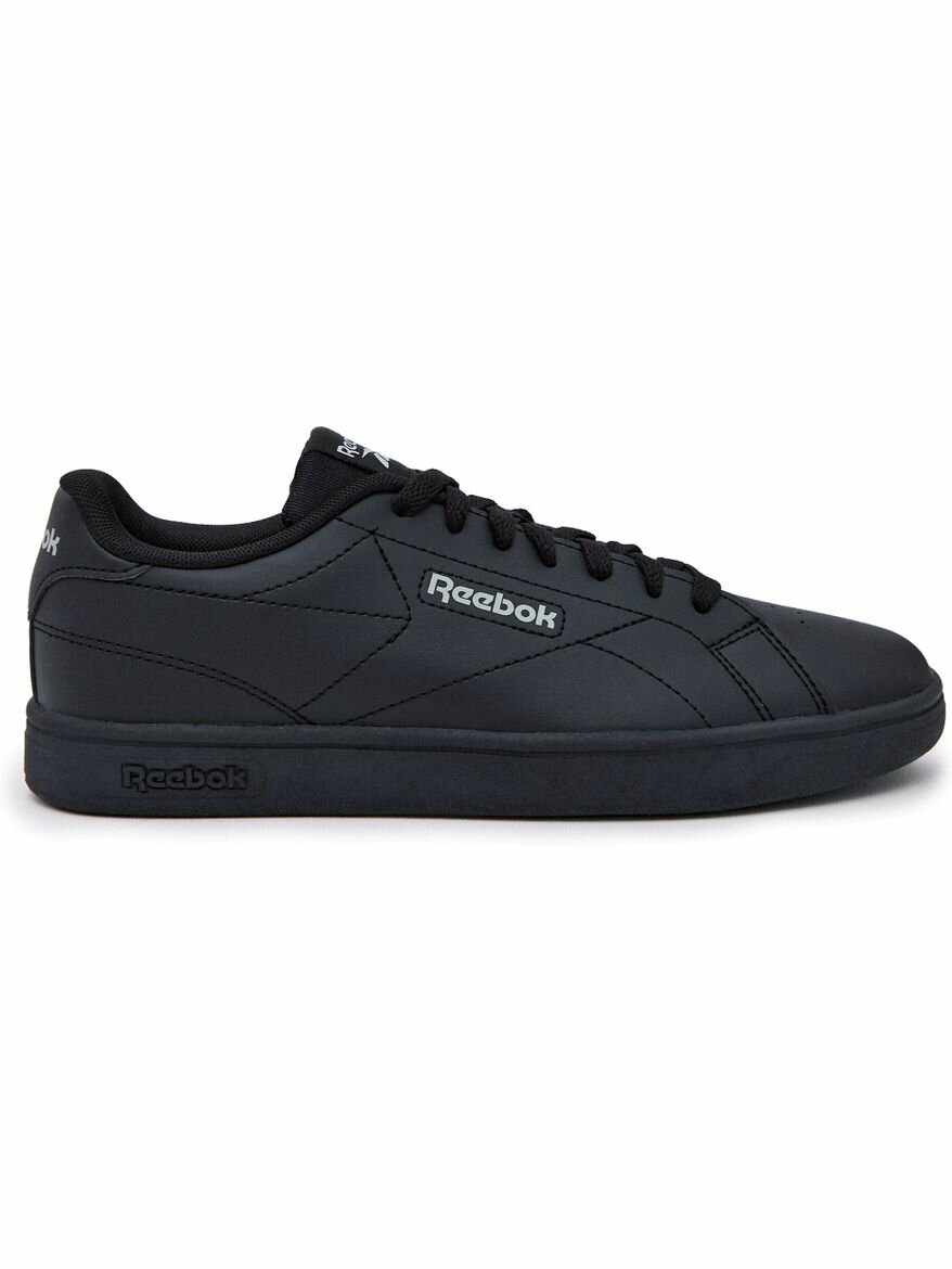 Кеды Reebok Court Clean, полнота F, размер 9 US, черный/серый
