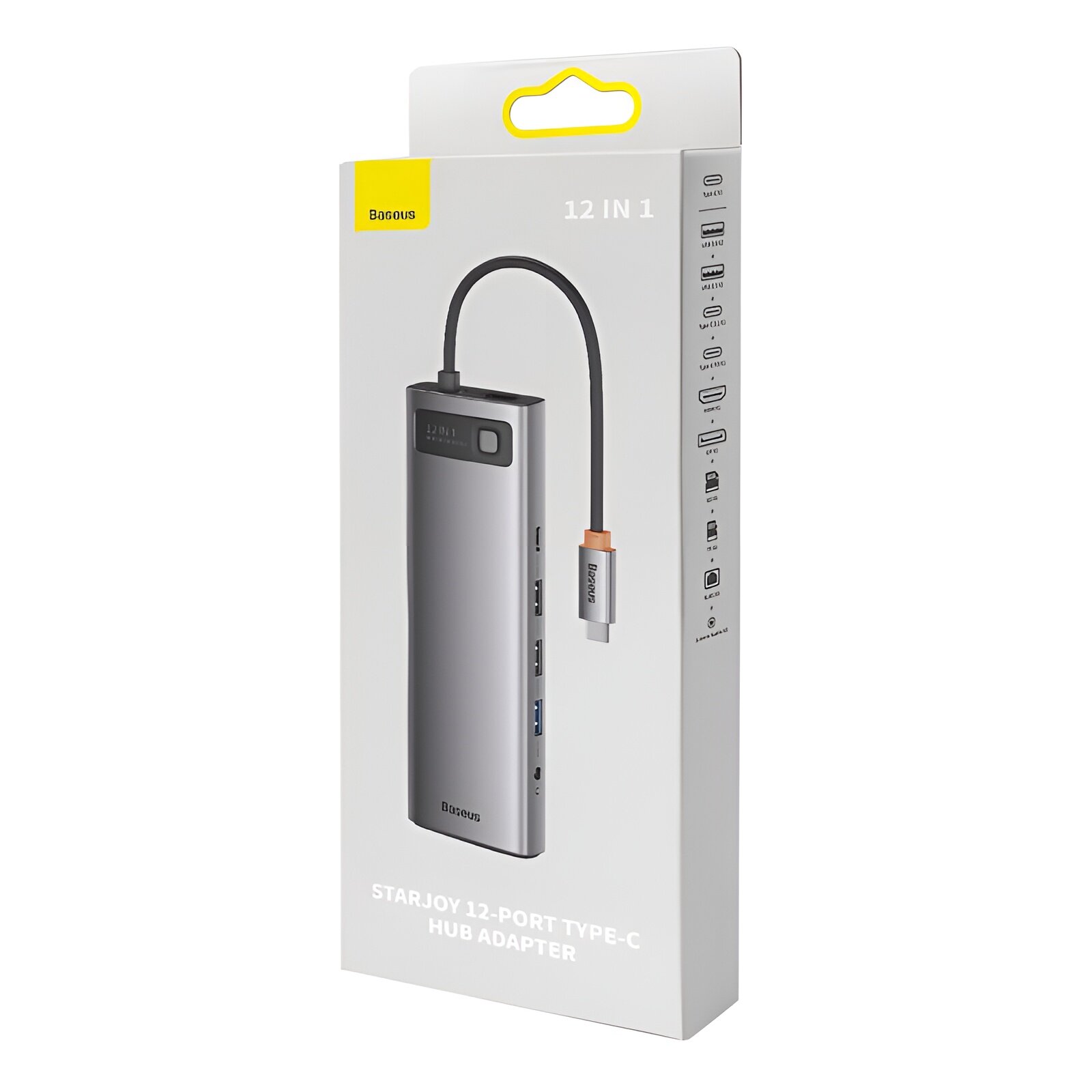 Baseus Starjoy 12-Port Type-C Hub Adapter 12 in 1 для Macbook!