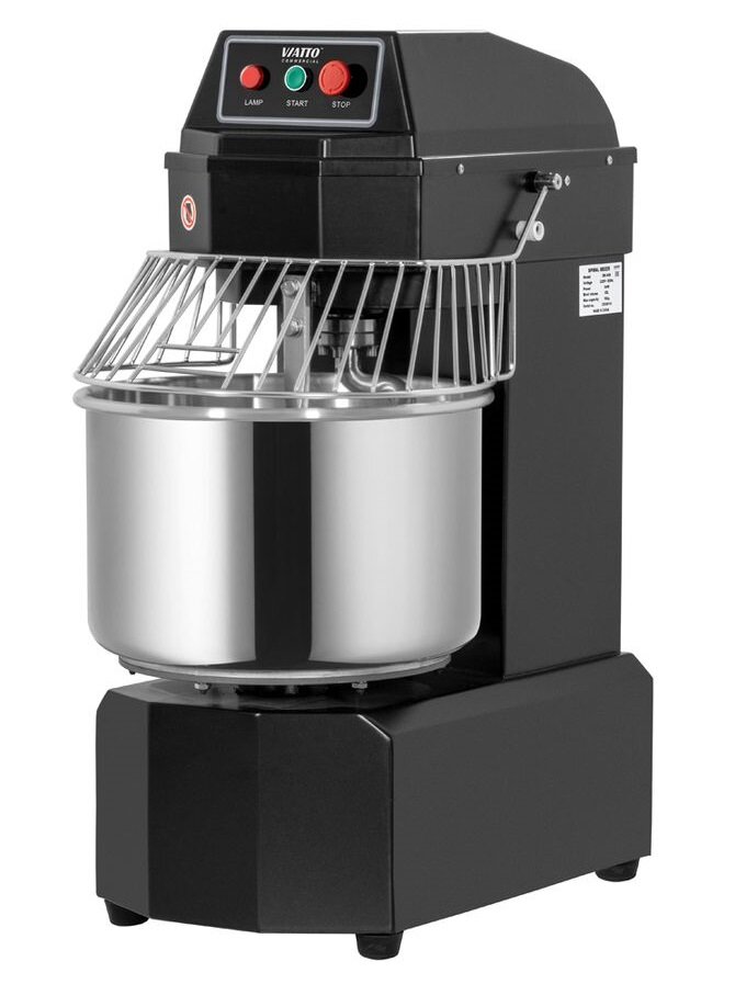 Тестомес спиральный Viatto Commercial DH-20B (220В) черный