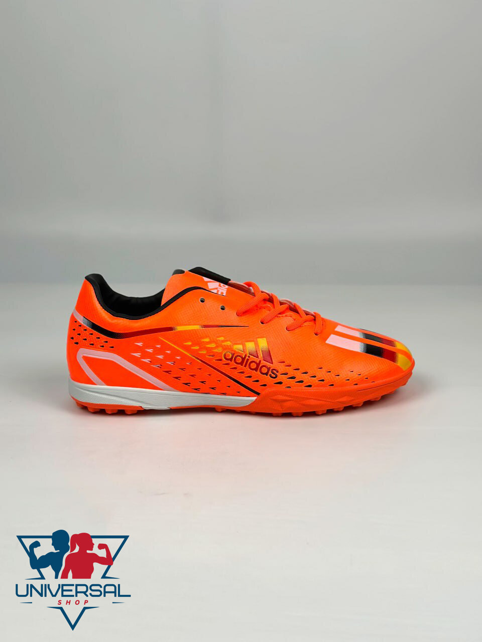 Бутсы adidas, размер 40, оранжевый — фото 1