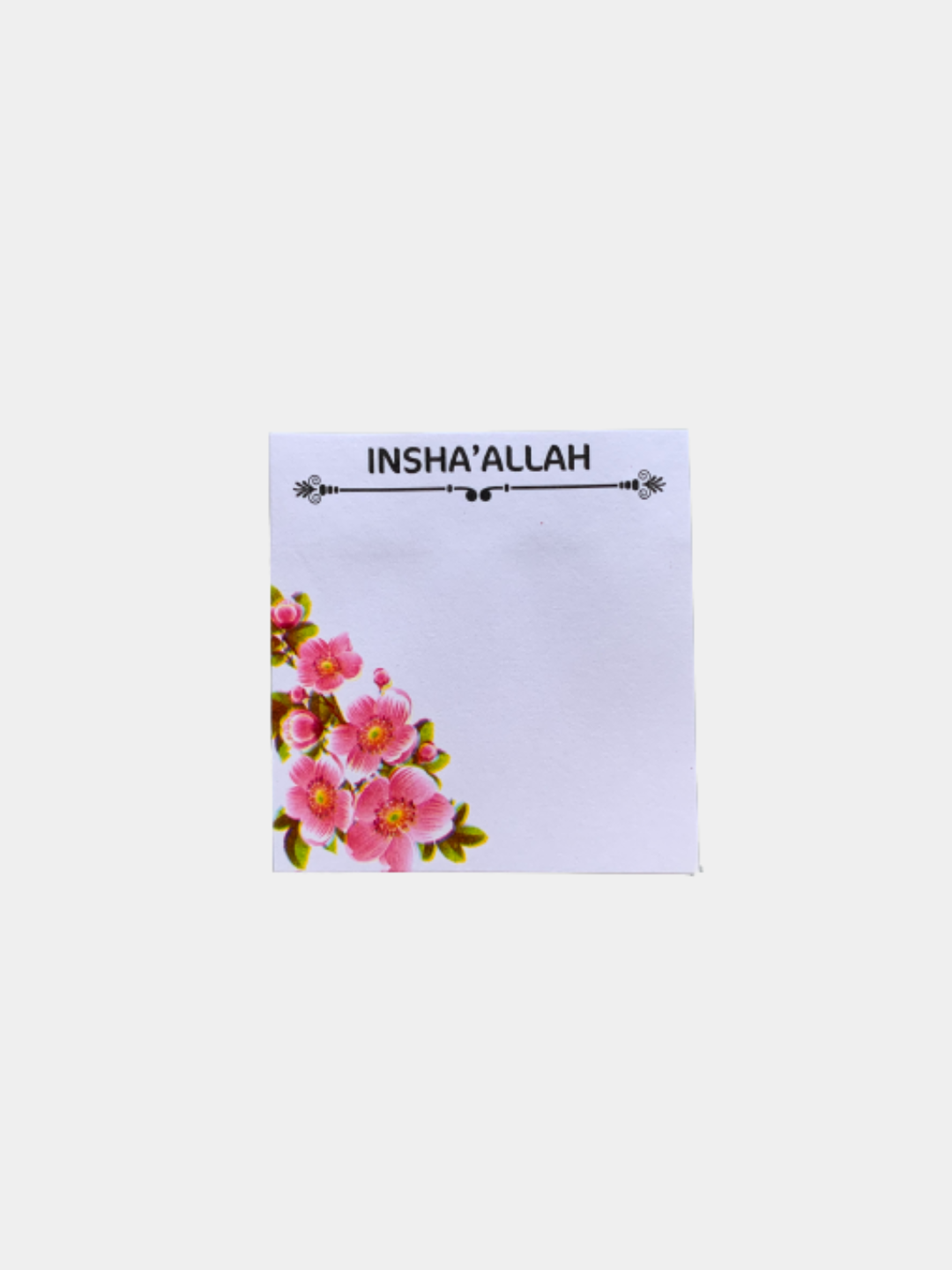 Бумага для заметок Insha`Allah