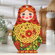 Доска разделочная сувенирная "Матрёшка", 14.9x23 см, дерево, разн...