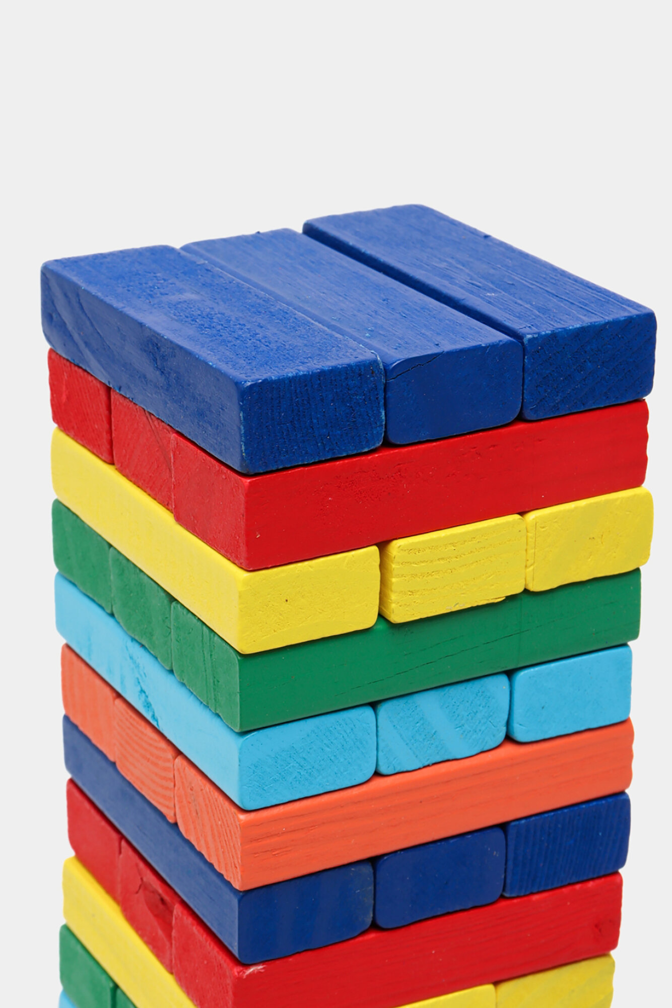 Настольная игра "Дженга", детская и семейная версии, 54 бруска, для 4 игроков, от 3 лет — фото 1