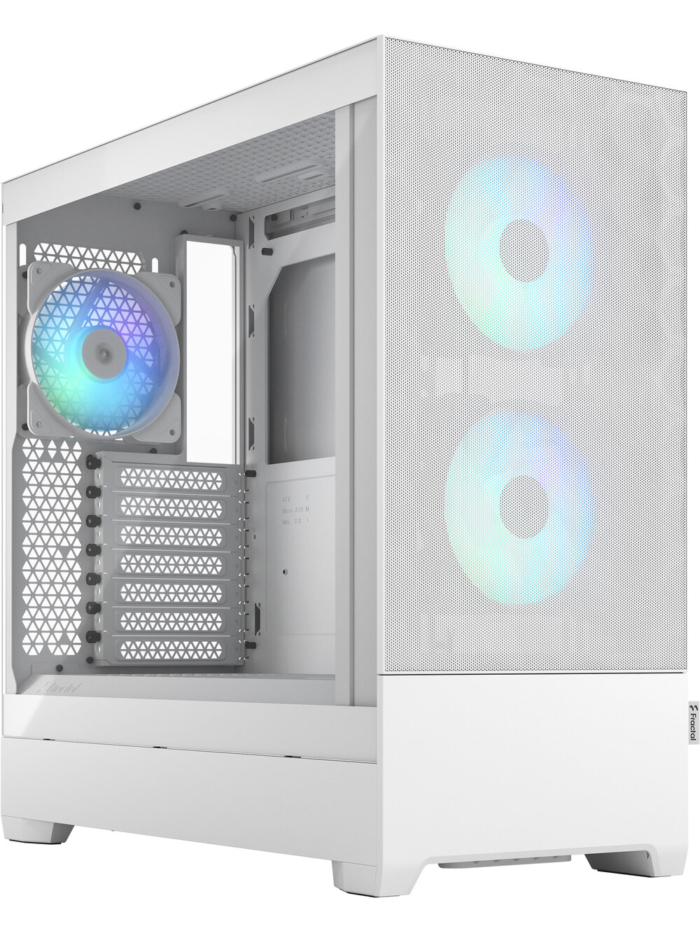 Корпус для ПК без БП FRACTAL DESIGN Pop Air RGB TG Clear Tint (FD-C-POR1A-01)