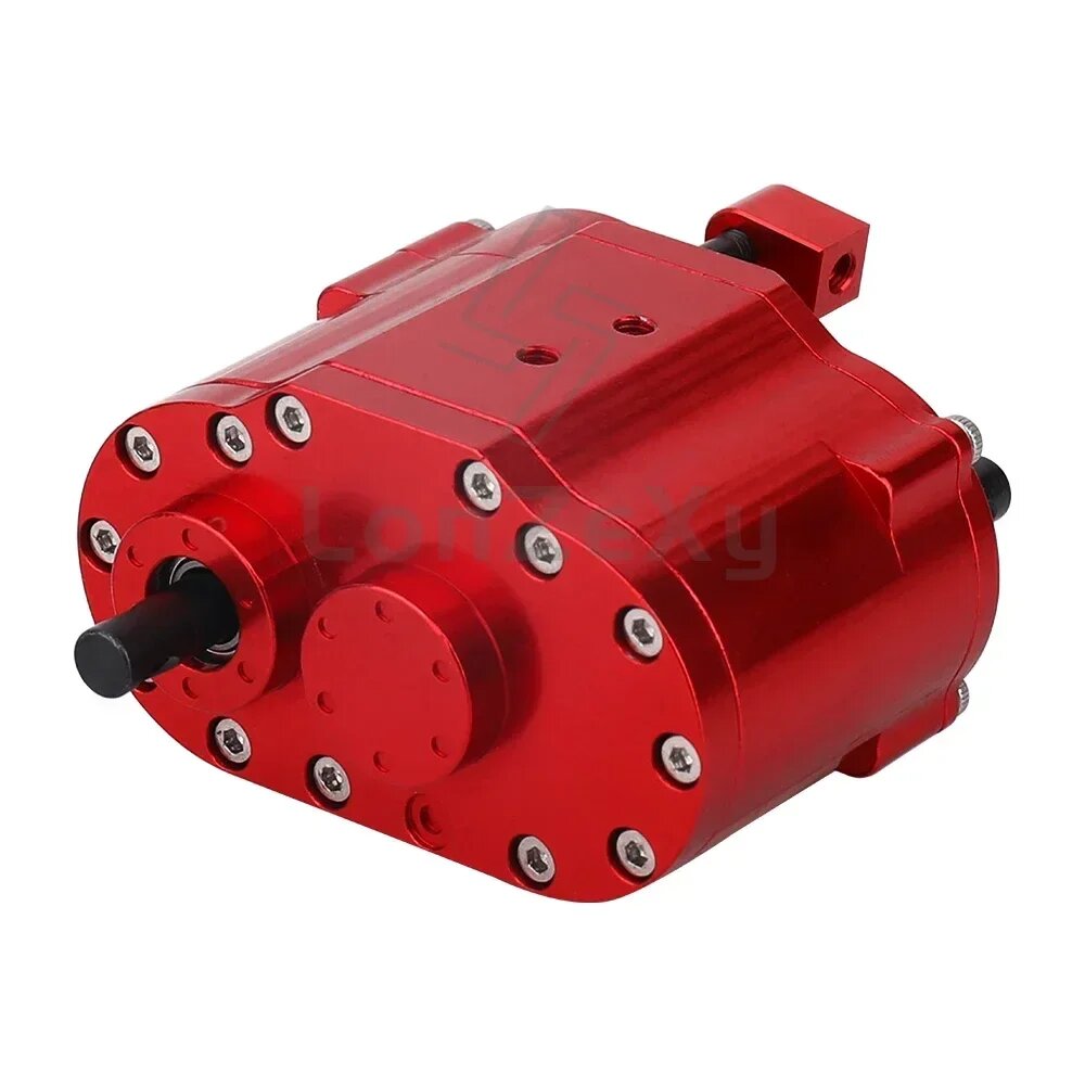 2-скоростная трансмиссия для RC автомобиля Axial SCX10 D90 1/10 Красный