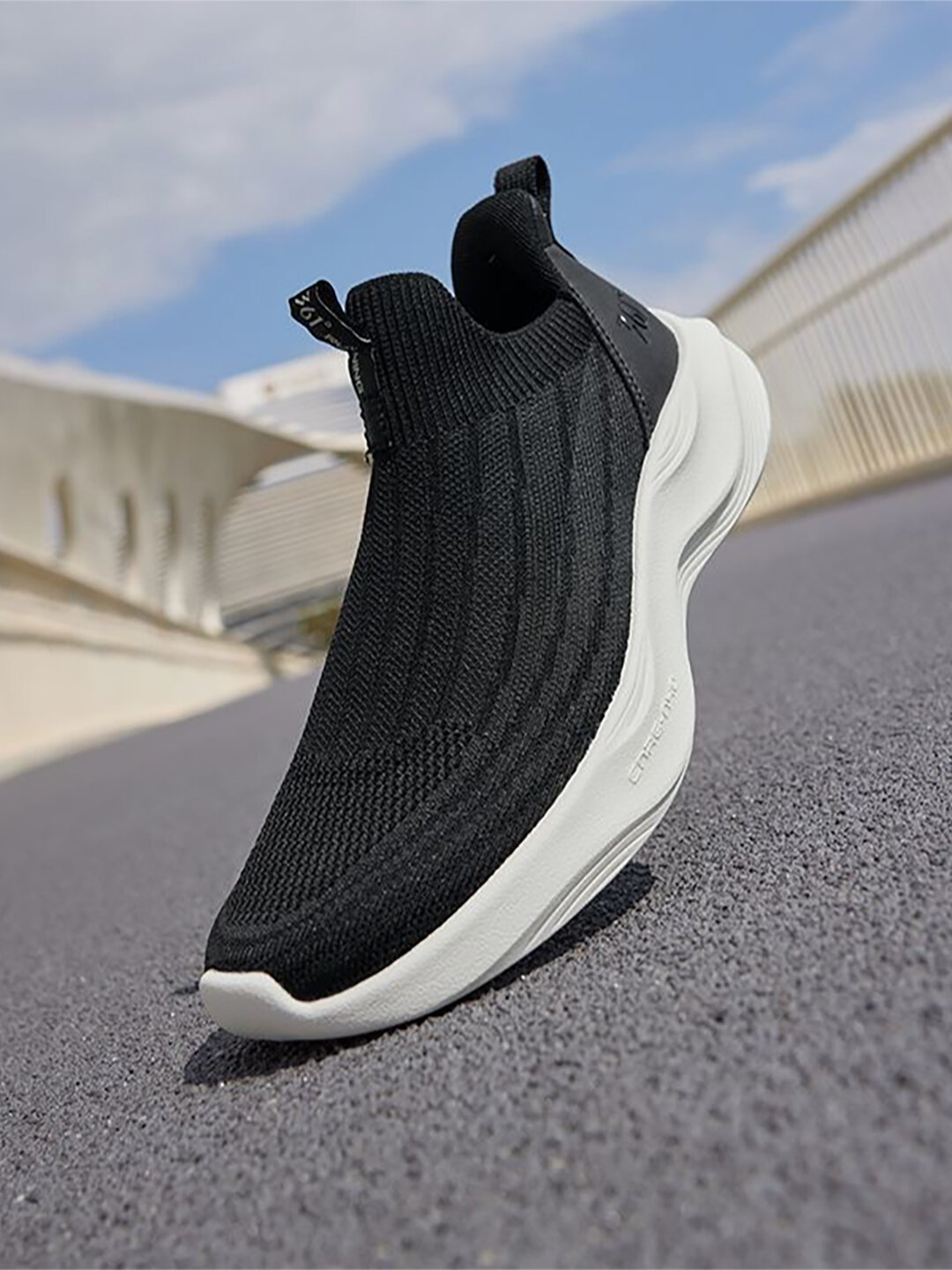 Кроссовки 361° 999, полнота F, размер 37 EU, Panda Black White — фото 1