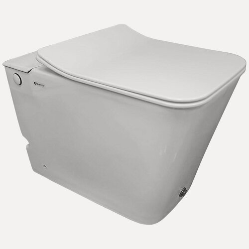 Изображение товара Унитаз приставной Bloomix Spirit 5033 безободковый с импульсным смывом