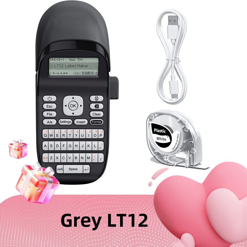 Phomemo LT12 беспроводной принтер для ткани Grey LT12
