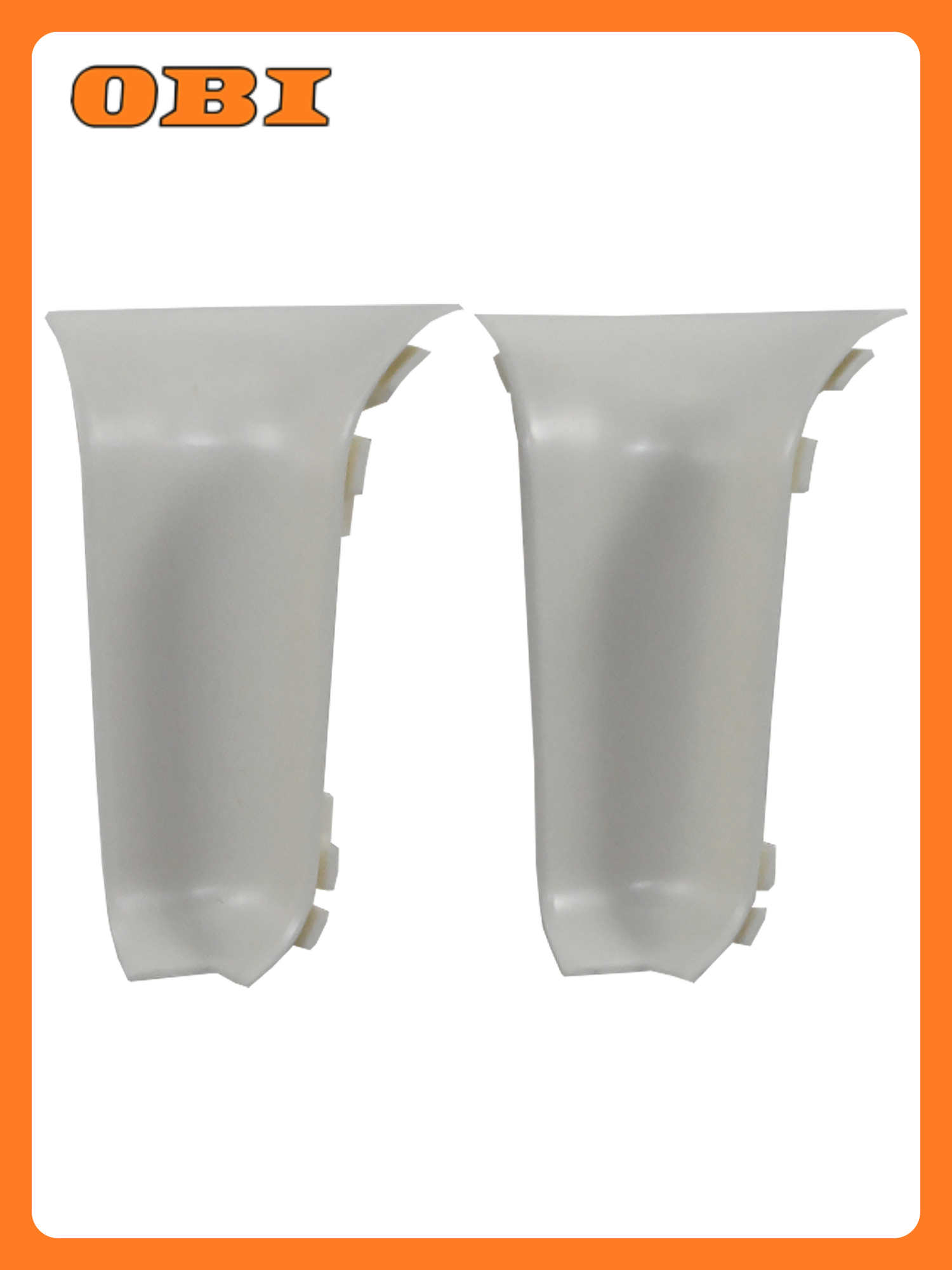 Угол внутренний 60мм TECHNICAL 2шт Т01 белый