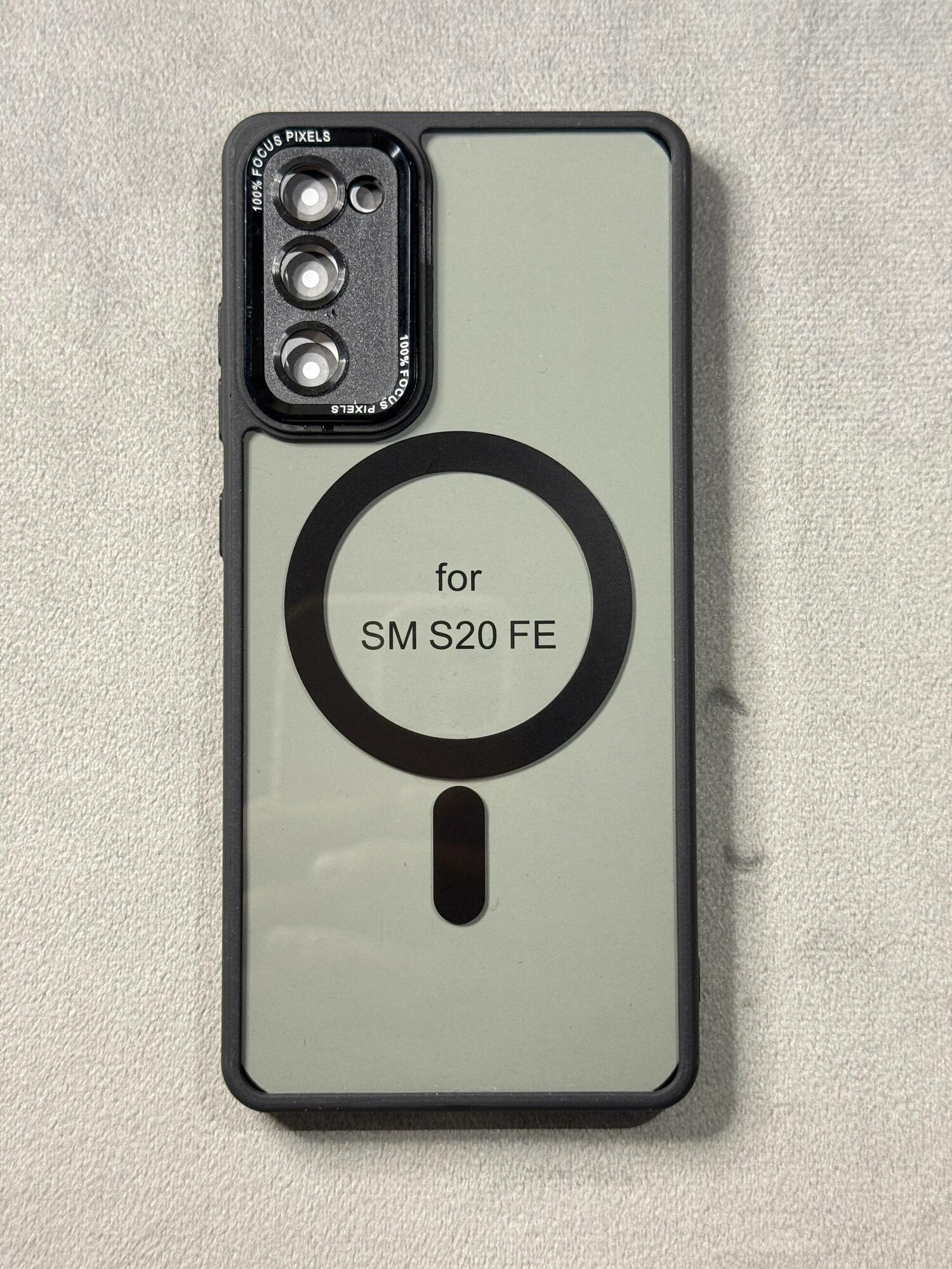 Чехол для Samsung S 20FE, прозрачный, силиконовый , Чехол для Samsung