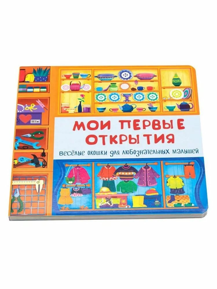 Мои первые открытия. Книжка с окошками (БимБиМон)