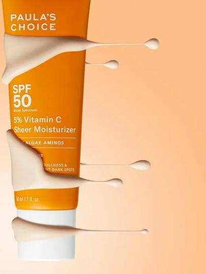 Крем для лица PAULA'S CHOICE 5% Vitamin C Sheer Moisturiser SPF 50 — фото 1