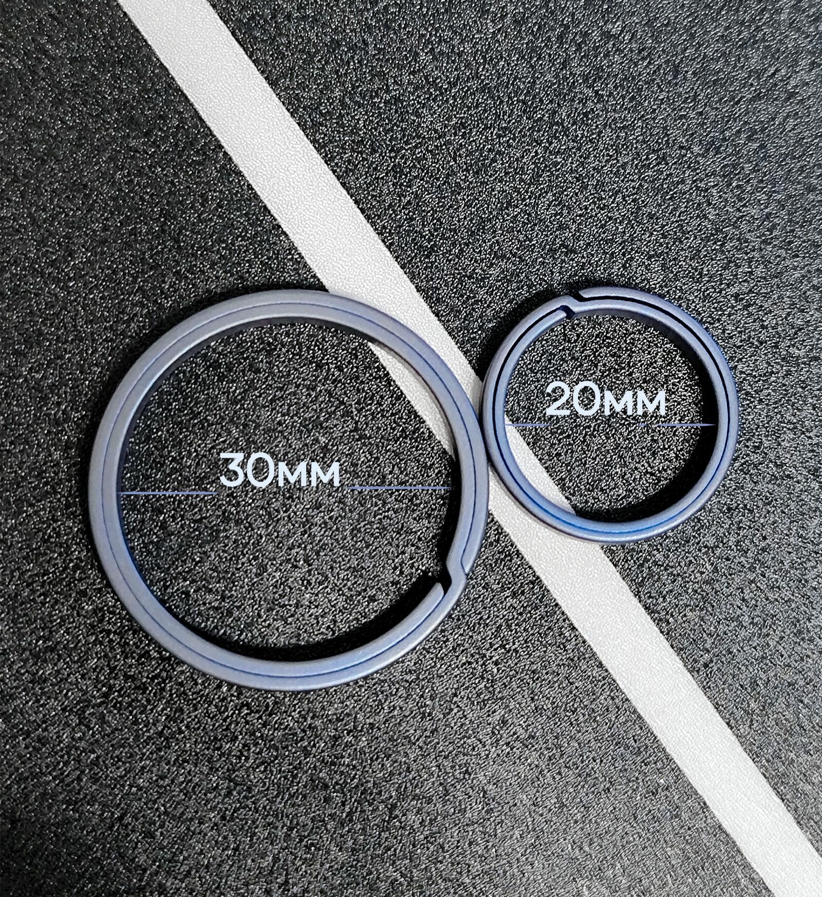 Бирка для ключей, синий — фото 1