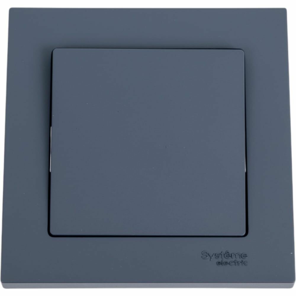 Выключатель 1-кл. СП AtlasDesign 10А IP20 (сх. 1) 10AX в сборе грифель SE ATN000712