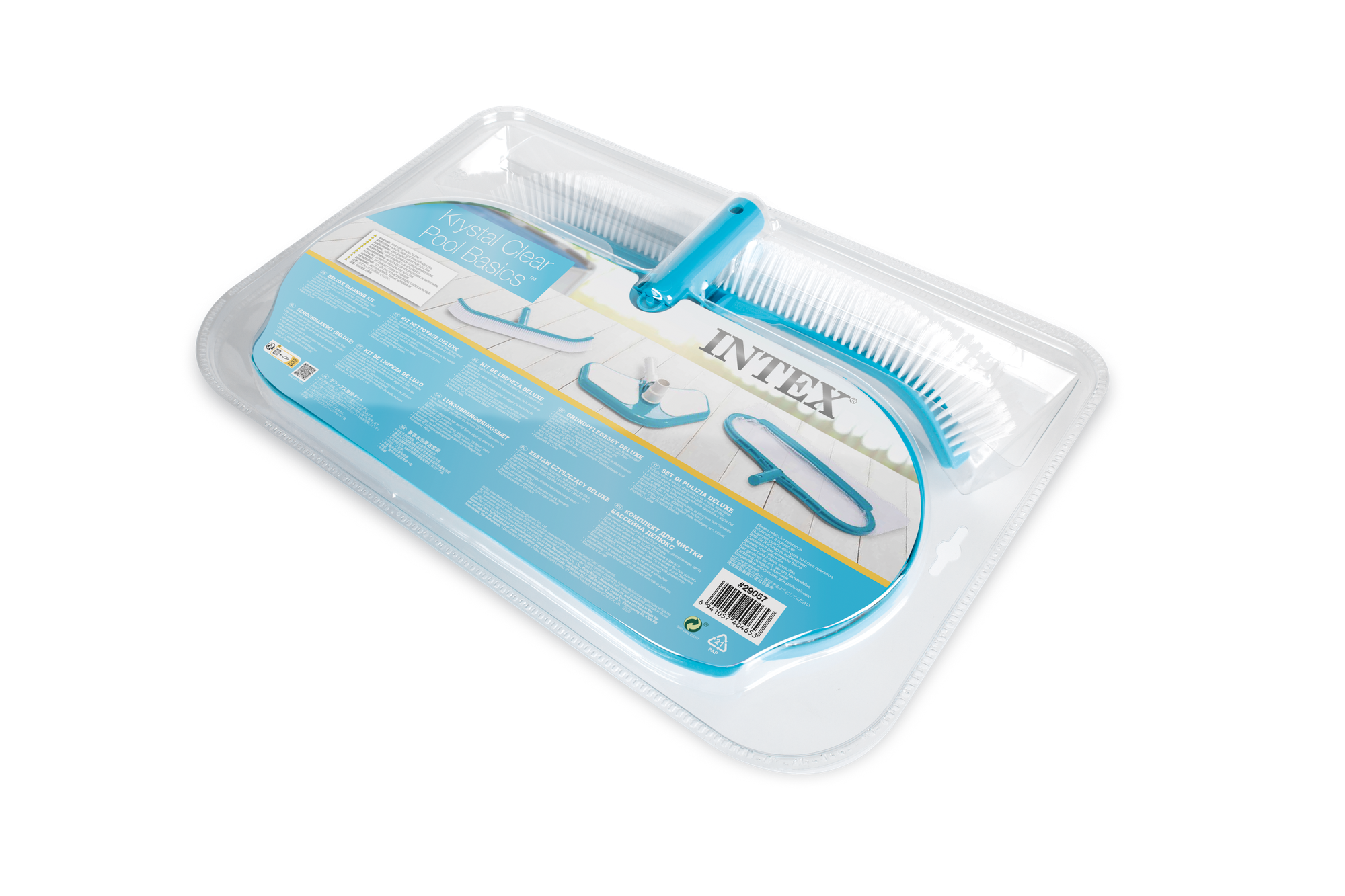 29057 Набор для чистки бассейна от 549см сачок, щетка, вакуумная насадка