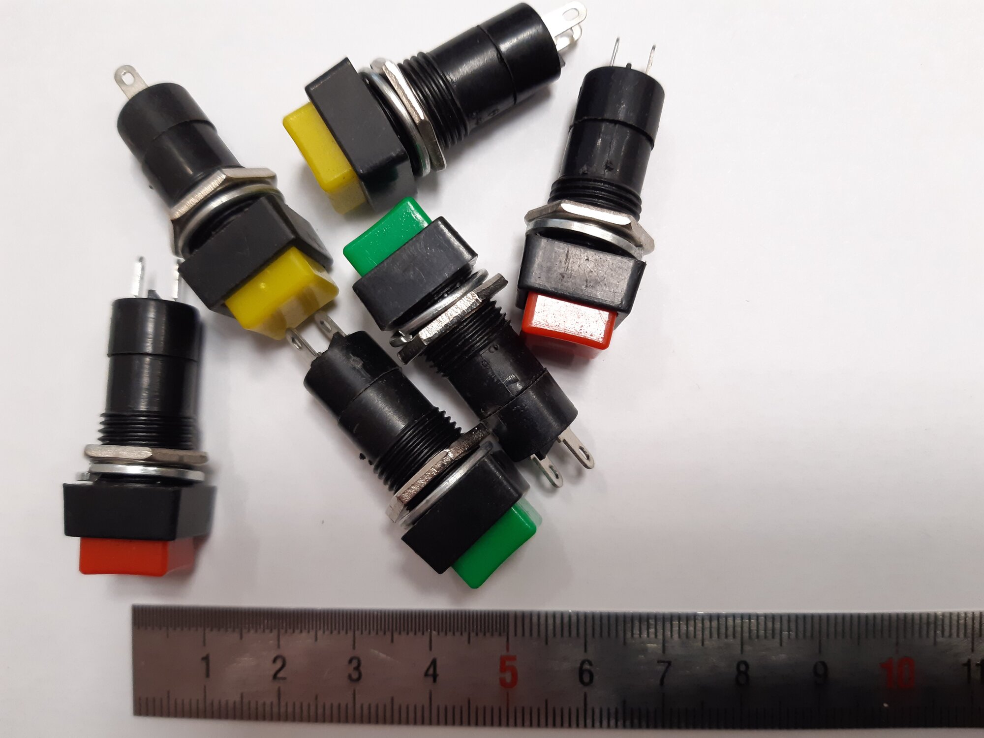 Кнопка с фиксацией OFF-ON — фото 1