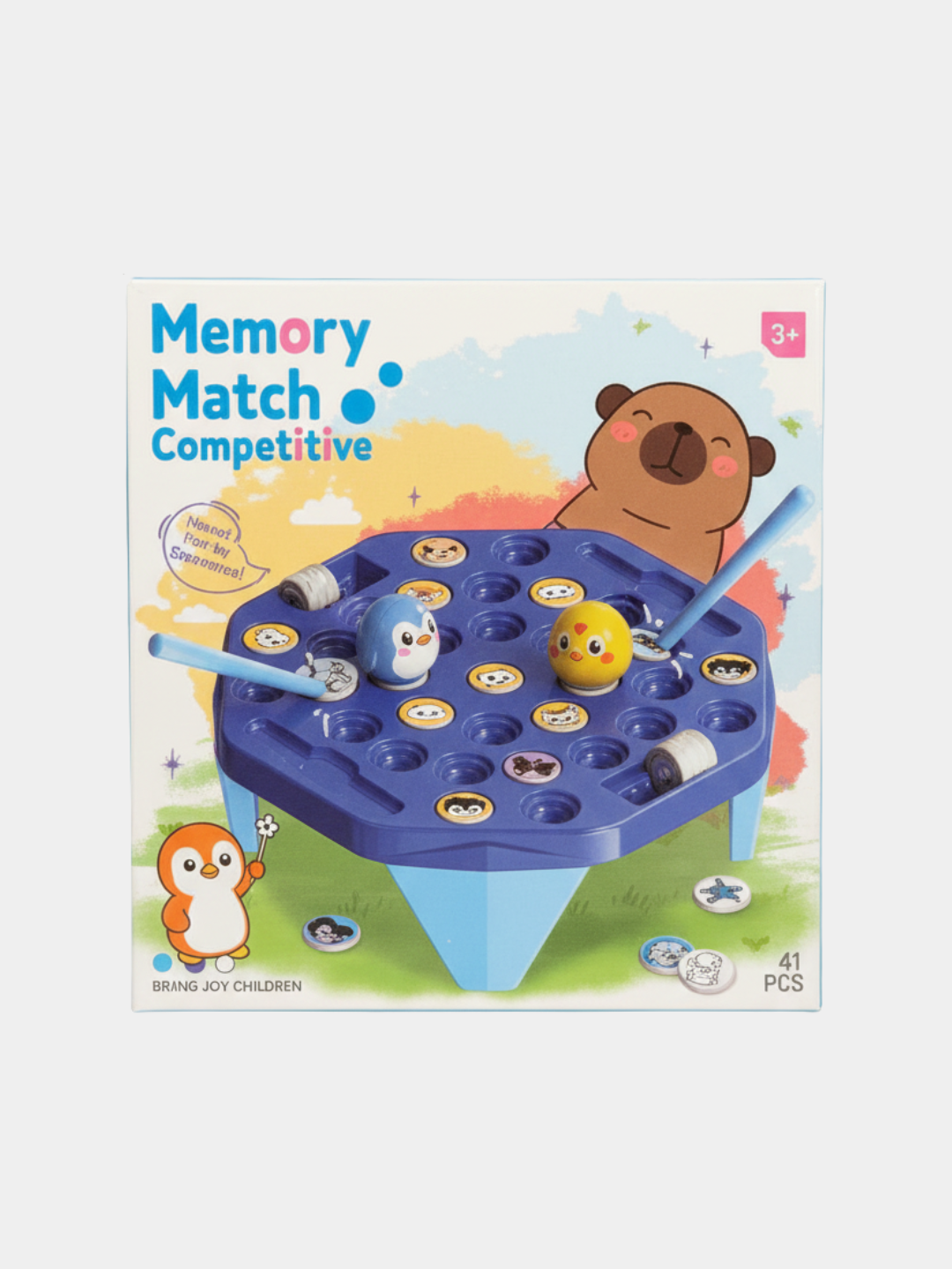 Игра Пингвин на льдине, головоломка, игрушка с молотками, настольная игра — фото 1