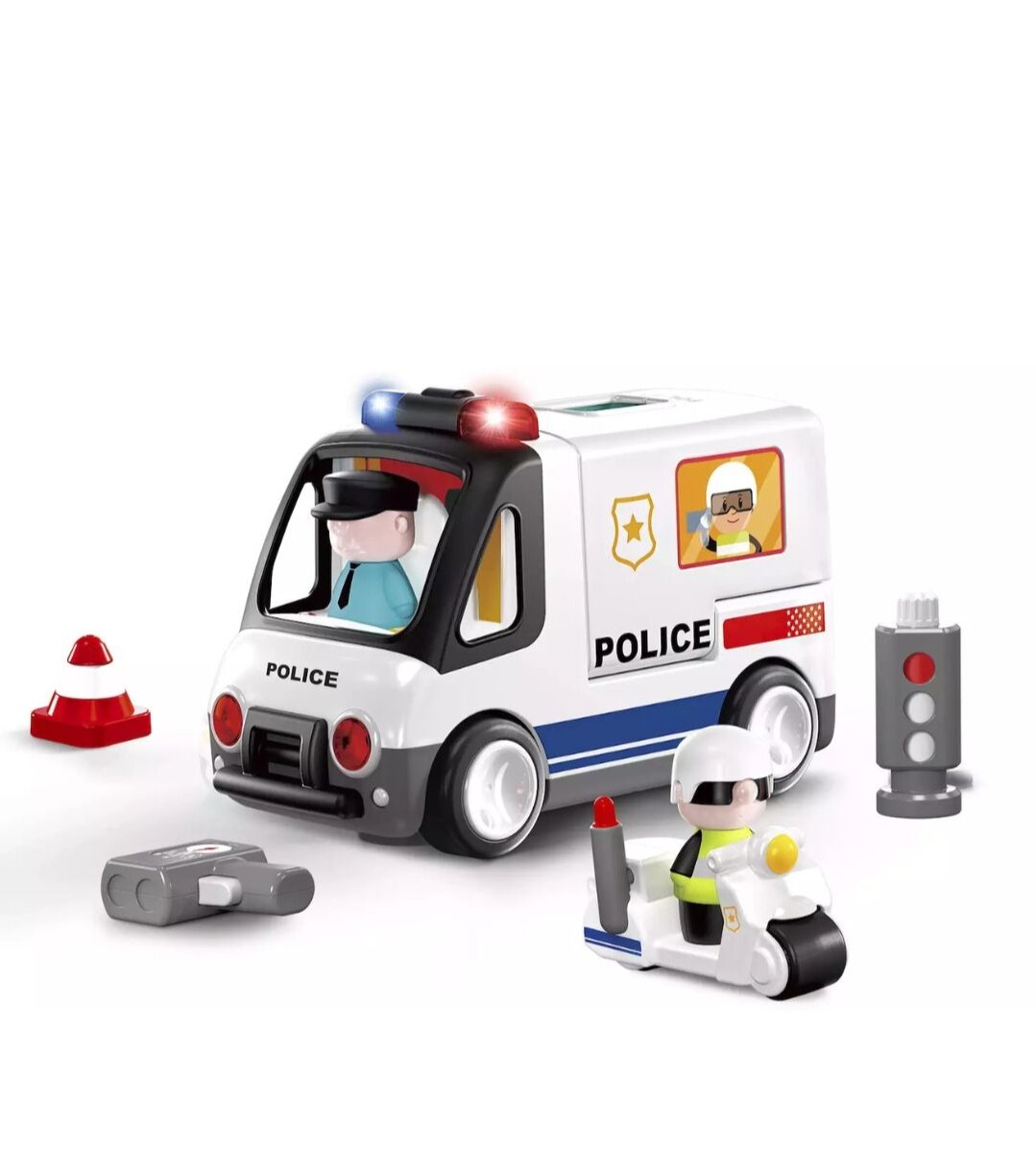 Интерактивная игрушка "Полицейский", с звуковыми и световыми эффектами