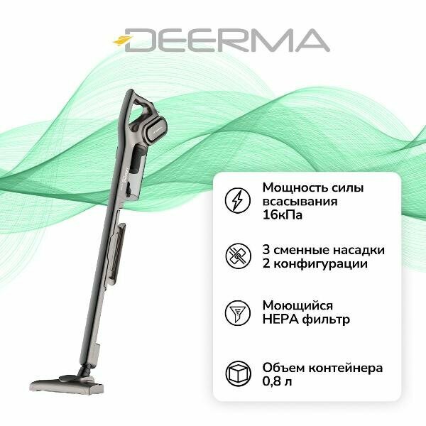 Пылесос ручной (handstick) Deerma DX700S Black