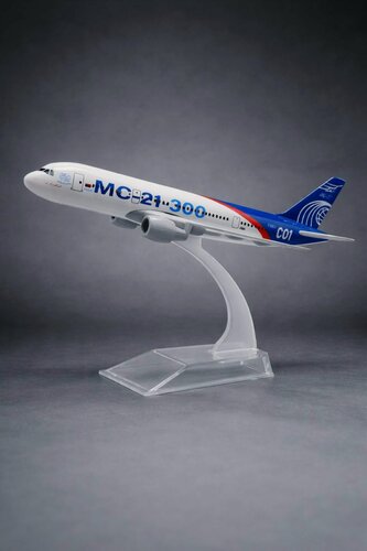 Изображение товара Модель самолета металлическая МС 21 - 300