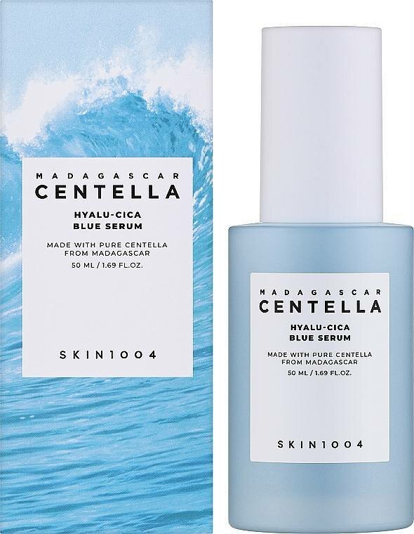 Сыворотка SKIN1004 Madagascar Centella Hyalu-Cica Blue Serum успокаивающая, 50 мл