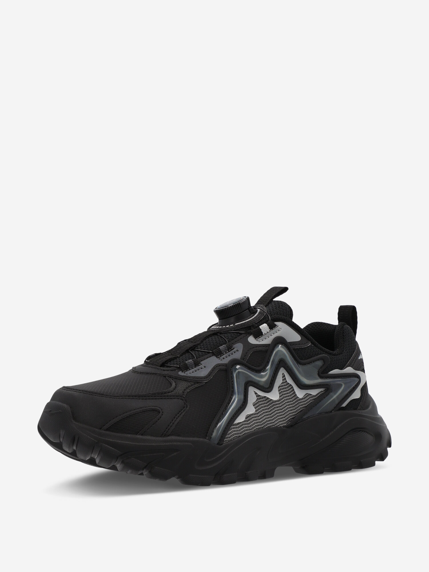 Кроссовки Erke, размер 37, черный/серый — фото 1