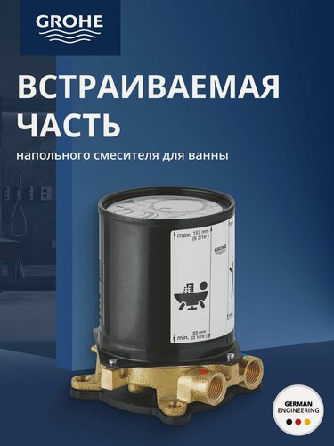 Изображение товара Grohe 45 984 001 Монтажный набор для напольного смесителя (излива), для моделей арт. .001