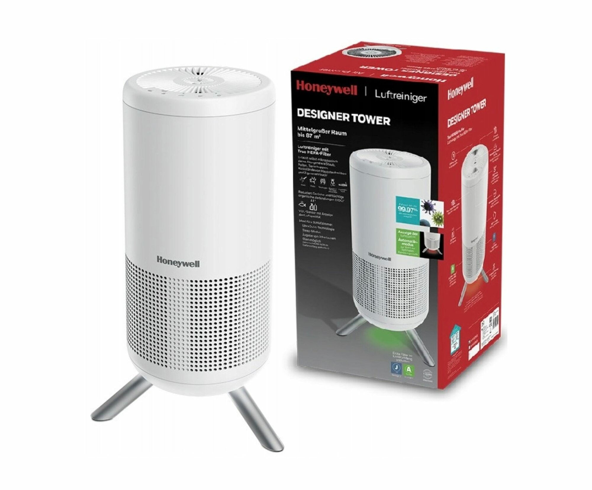 Очиститель воздуха Honeywell HPA 830 Elegant Round