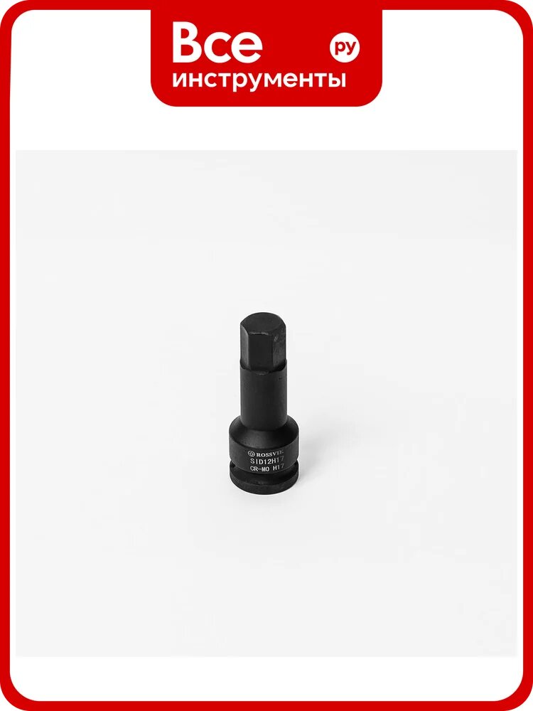Головка торцевая ударная HEX (H17, 78 мм, 1/2"DR) Rossvik SID12H17