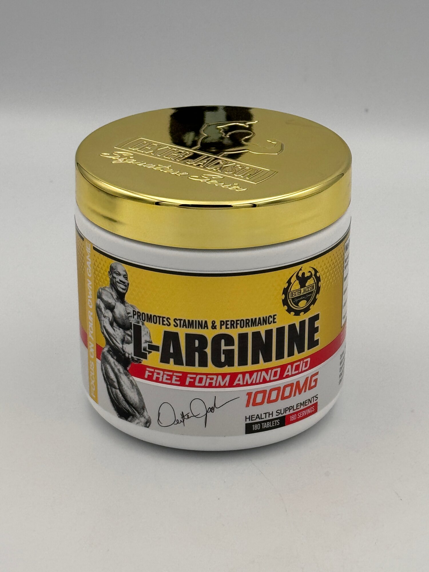 Dexter Jackson L Arginine 180 tablets 90 serv Л аргинин для пампа — фото 1