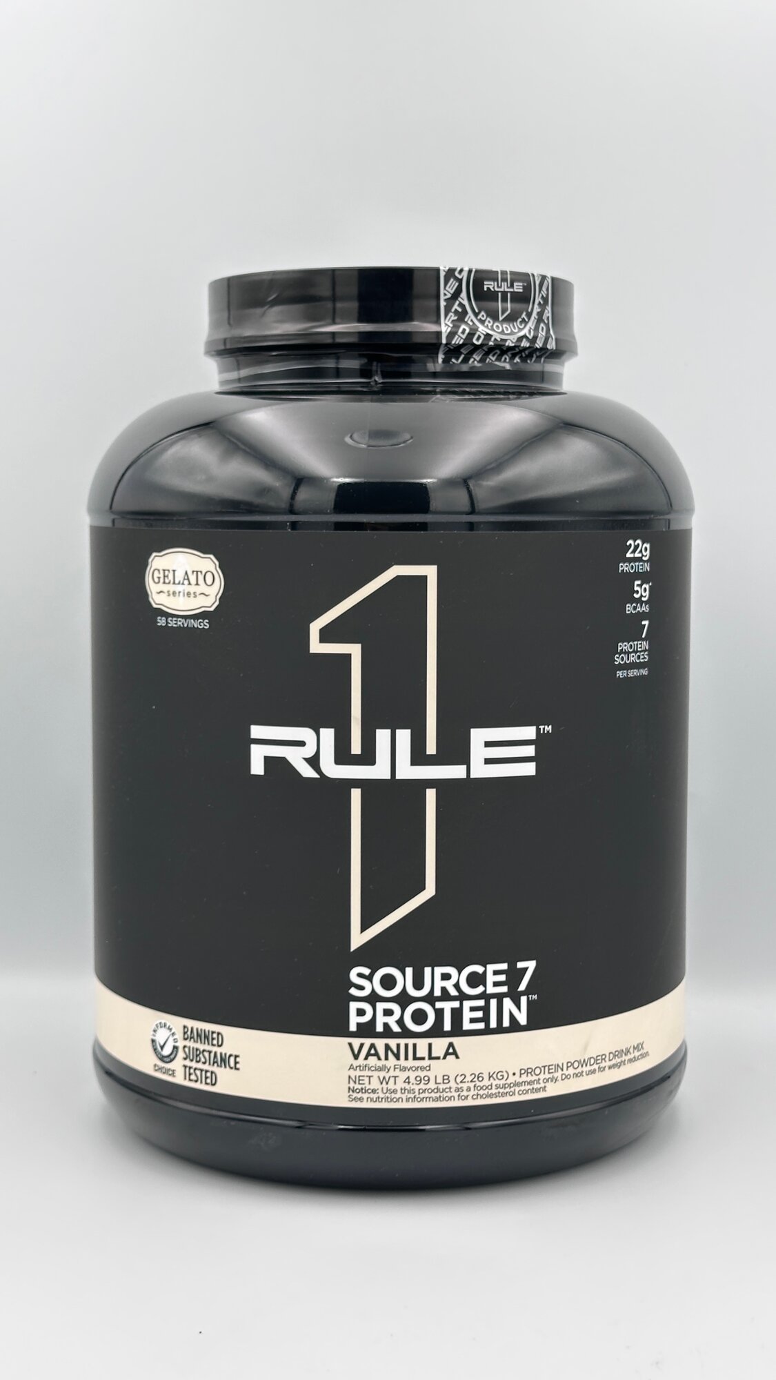 Rule 1 source 7 protain Vanilla 2,26 kg , Руле 1 соурсу протаин ванилла — фото 1