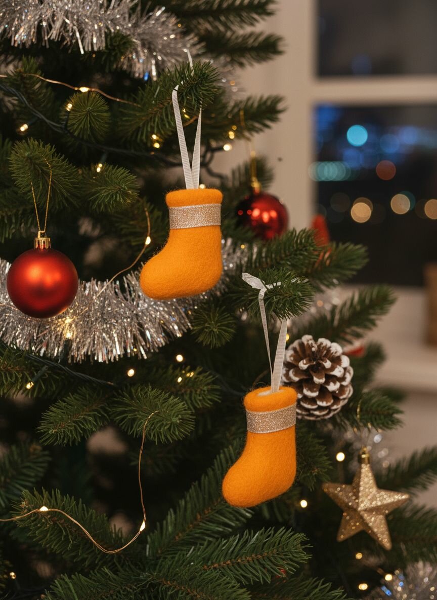 Подарочный набор Маррисолька, с валенками и пряником, ручная работа, 100 г — фото 1