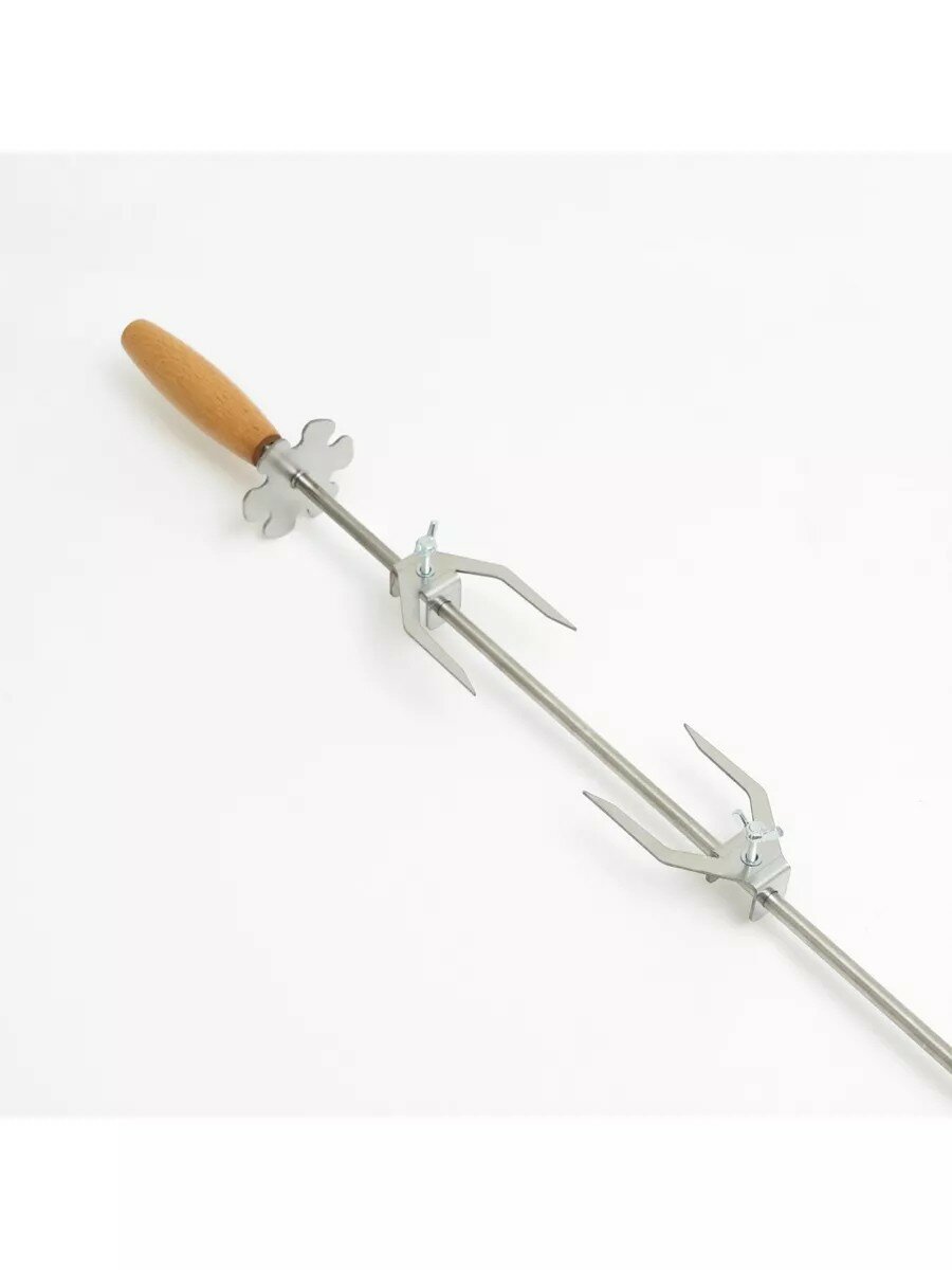 Вертел 1100 мм сталь рукоятка дерево Gratar Professional ВТ 1100