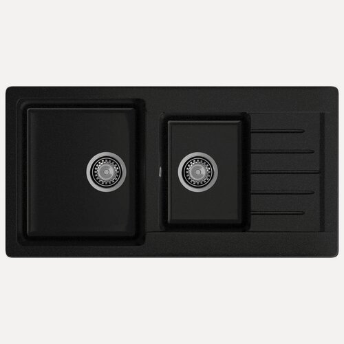 Изображение товара Кухонная мойка GranFest PRACTIK 980KL, черный