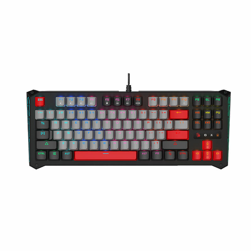 Игровые клавиатуры A4TECH, multicolor, механические клавиши, высокая скорость отклика, идеальны для геймеров