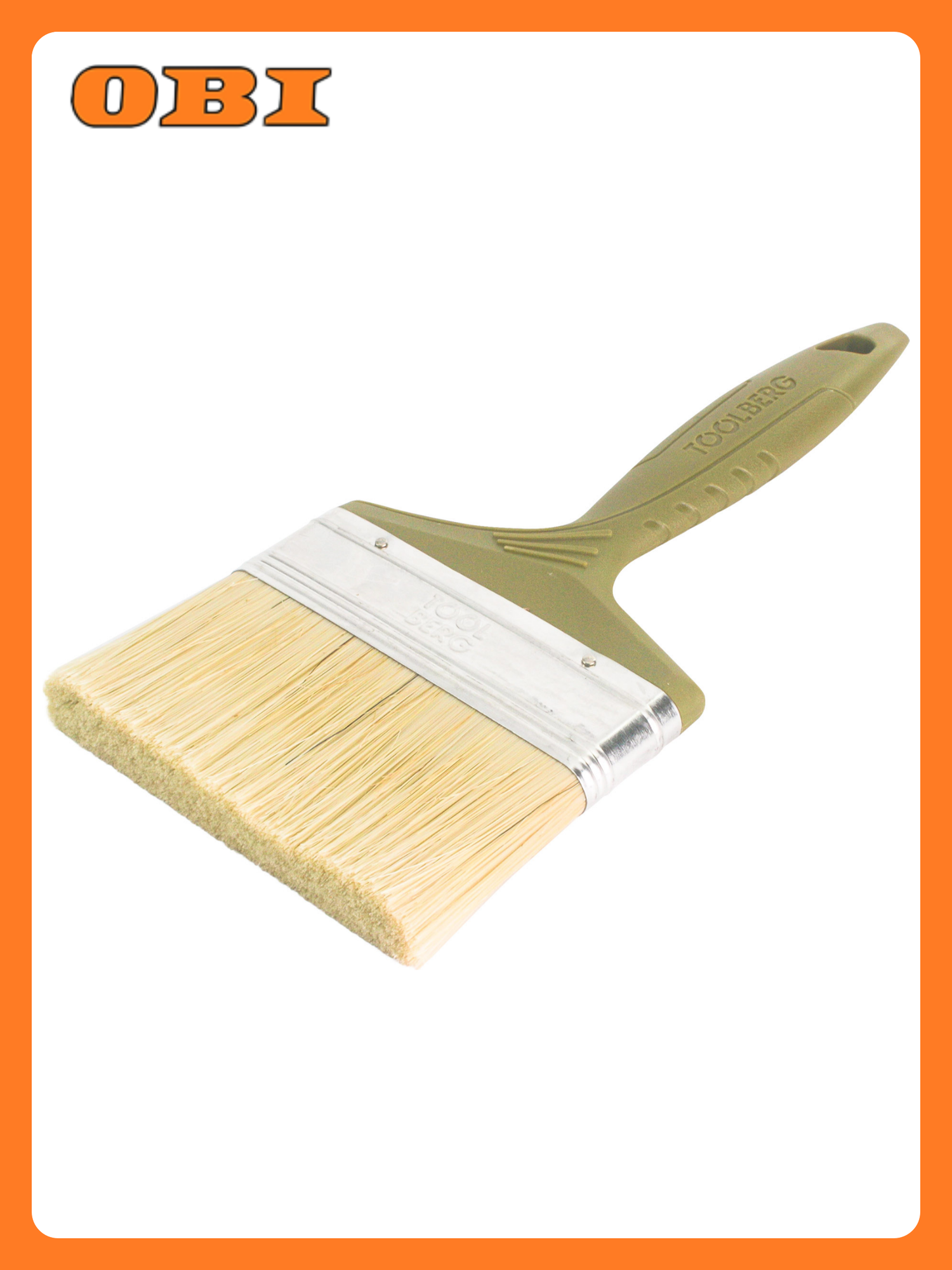 Кисть плоская TOOLBERG 