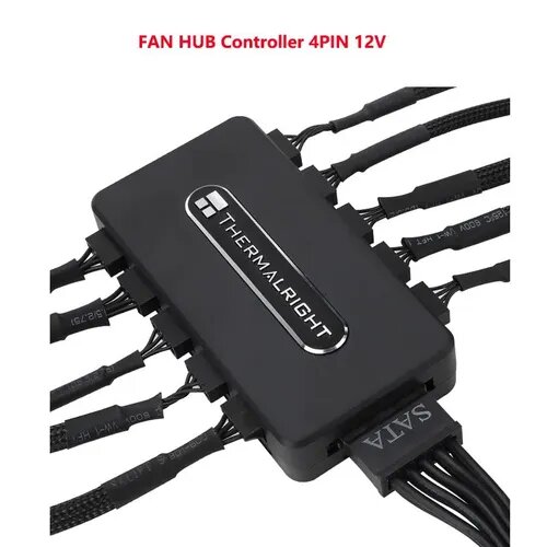 Thermalright FAN/RGB/ARGB-HUB-Controller REV.A SYNC Концентратор вентилятора hub lighting RGB, контроллер ARGB