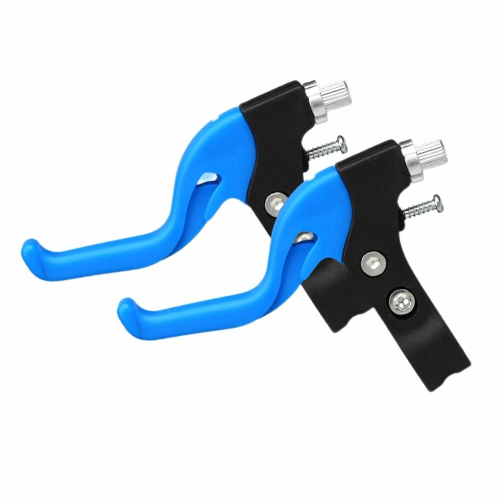 Тормоз для велосипеда, Ручки тормозов детского велосипеда - синие, 1 пара